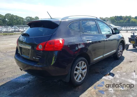 2013 Nissan Rogue Sv W/Sl Pkg из США, поврежденный, VIN JN8AS5MV7DW117504